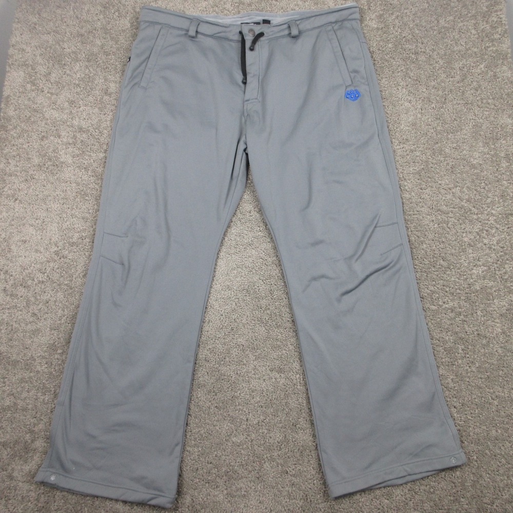 686 Pants Mens XL Gray Snowboarding Liner Fleece Winter Sports
